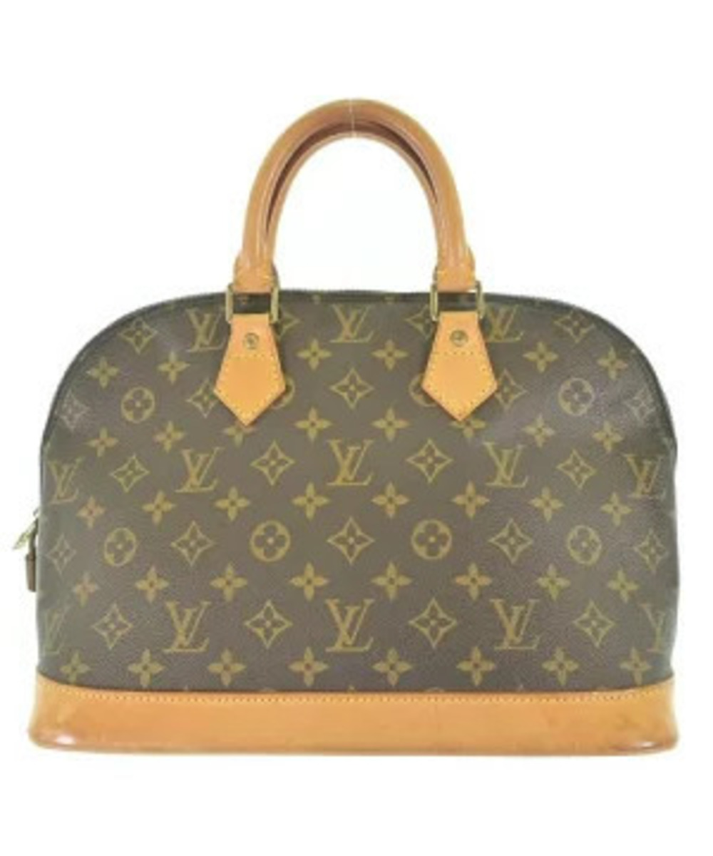 Louis Vuitton Alma Handbag Brown All over